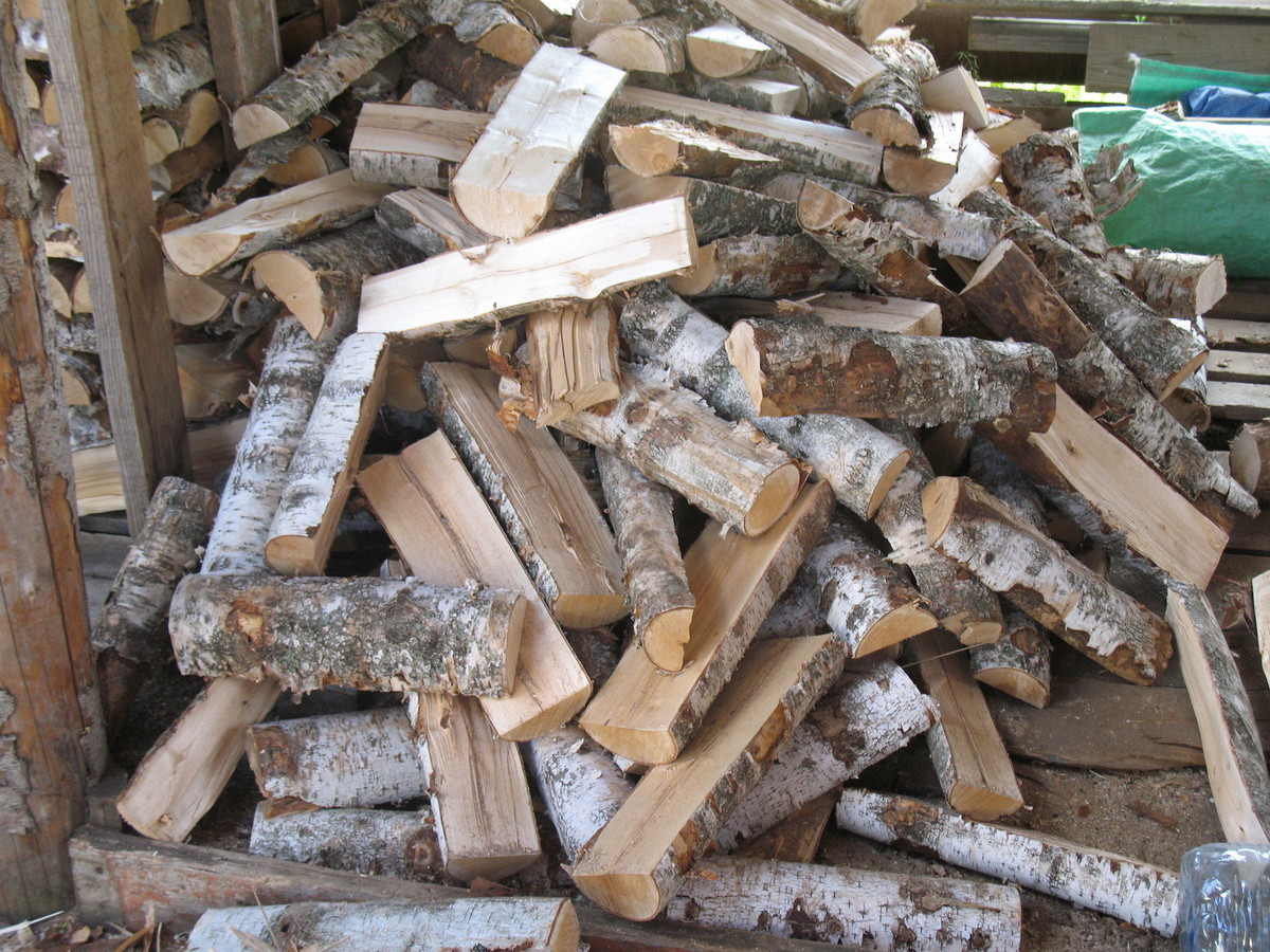дрова как топливо для отопления