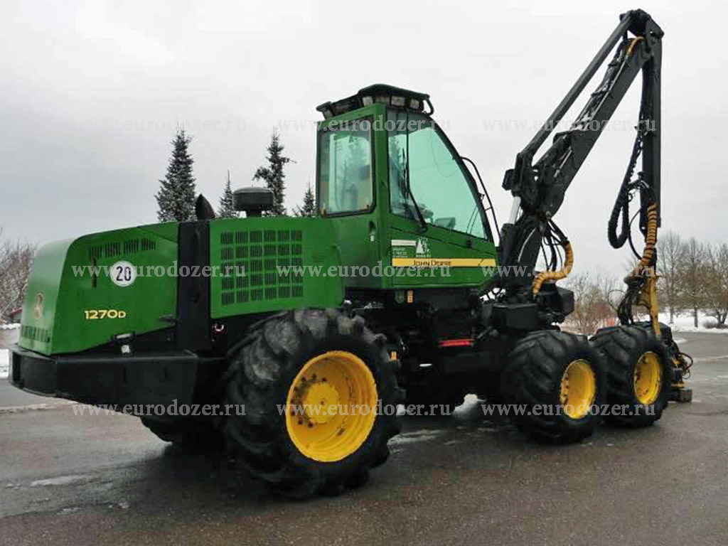 John deere 1270d фото