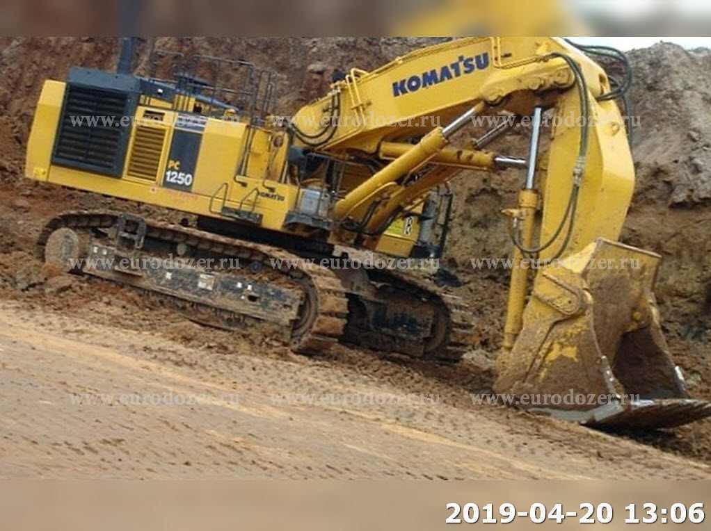 Komatsu pc1250 фото