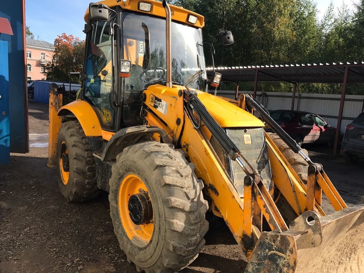 Экскаватор погрузчик jcb 3cx картинки