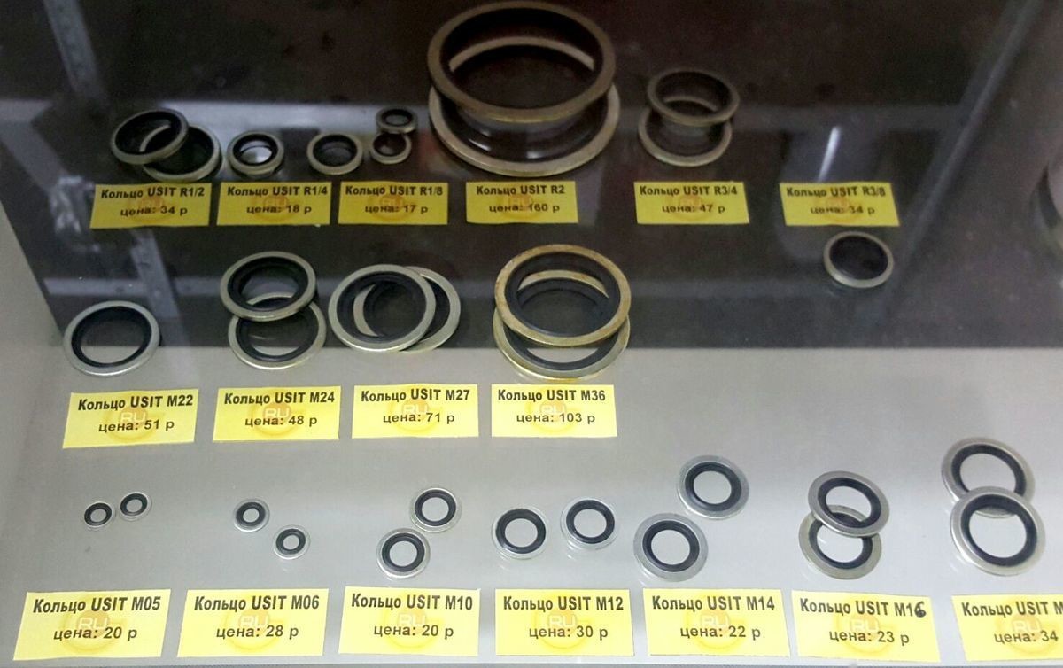 Кольцо перевод. Кольцо уплотнительное usit-r 1